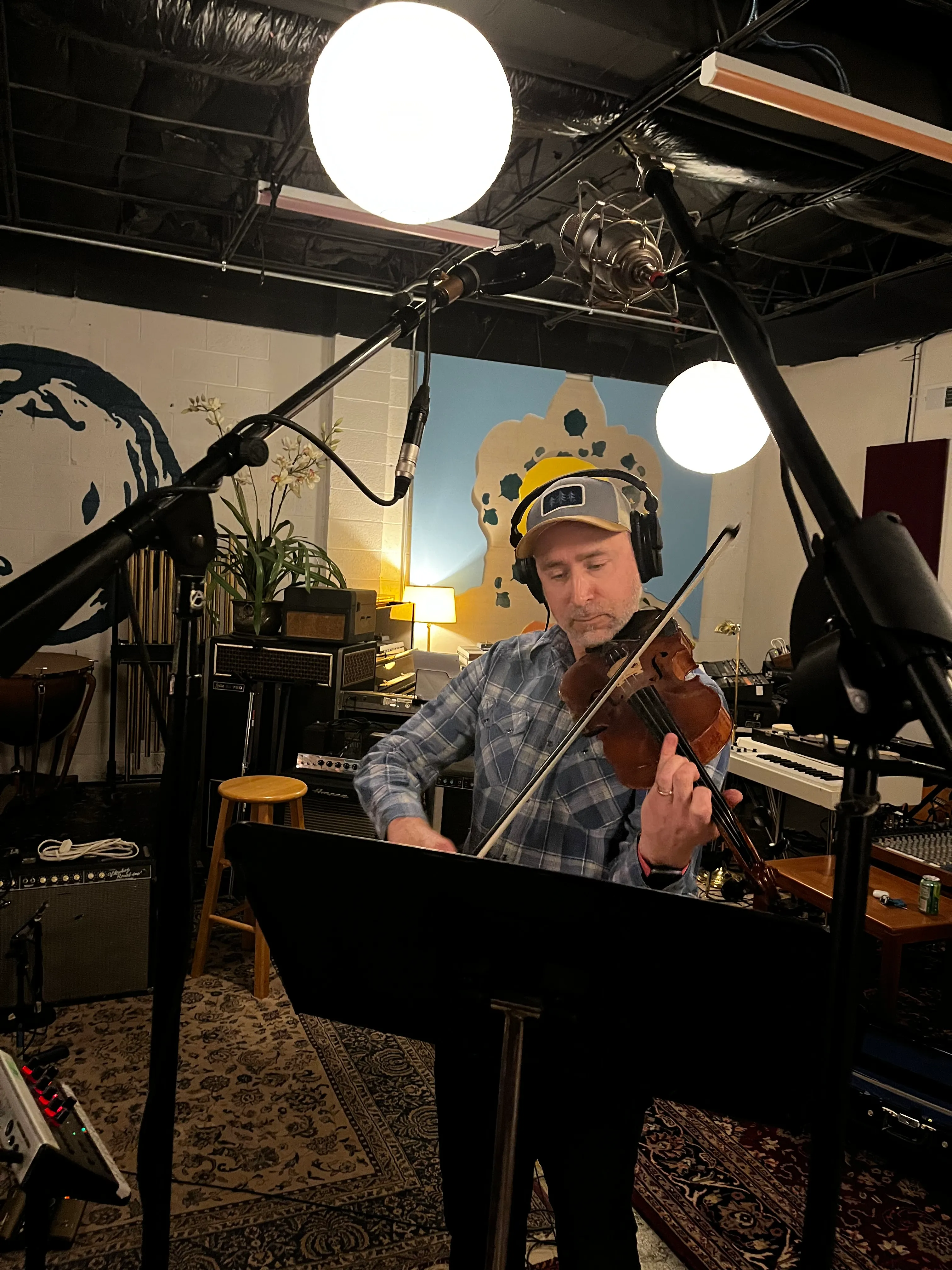 Big Holler recording session